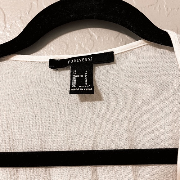 Forever 21 Embroidered Floral Swim Cover Up/Dress - Picture 5 of 5